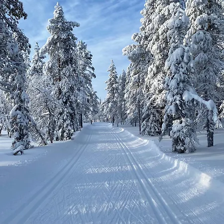 Chalet Atmospheric Log By The Tracks *