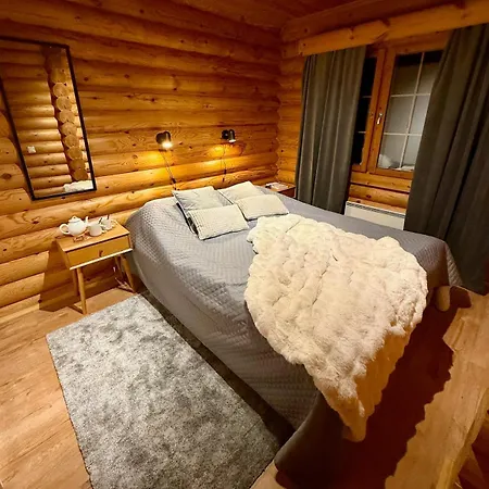 Chalet Atmospheric Log By The Tracks Ylläsjärvi