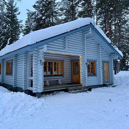 Atmospheric Log By The Tracks Ylläsjärvi