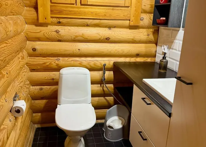 Atmospheric Log By The Tracks * Ylläsjärvi