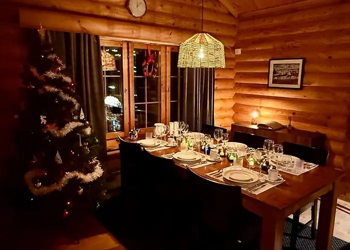 Atmospheric Log By The Tracks Alpehytte