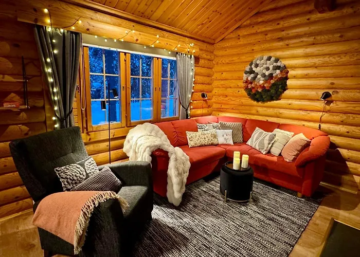 Atmospheric Log By The Tracks Alpehytte